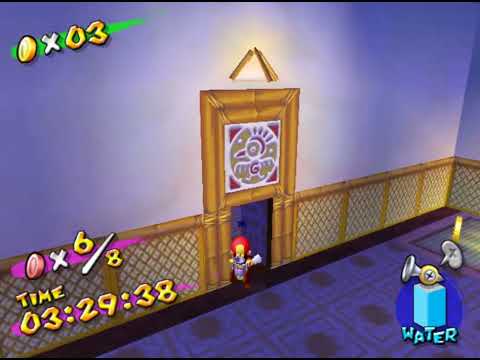 Super Mario Sunshine (Part 71) Sirena Beach Episode 8: Red Coins in the Hotel