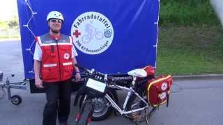 preview picture of video 'Cold Water Challenge 2014 der Fahrradstaffel KV Donaueschingen...'