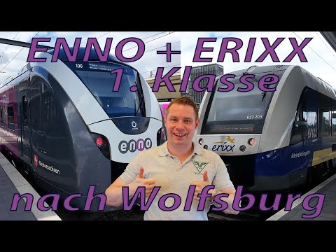 ENNO and ERIXX 1st class, to Wolfsburg and on to Bad Harzburg