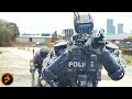 Opening Scene Scout 22 CHAPPIE Dev Patel Hugh Jackman