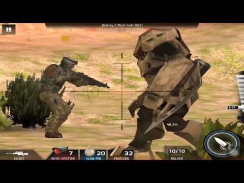 Kill Shot Bravo Region 20 Primary Mission 5 - Destroy 2 Mech Suits