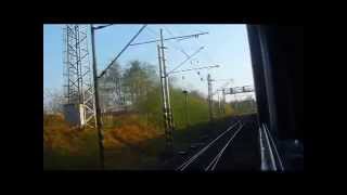 preview picture of video 'Riding Czech Express Train Praha - Brno via Kutná Hora'