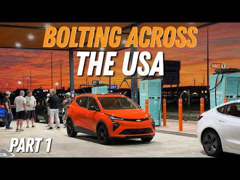 Thumbnail for New Chevy Bolt LFP Cross Country Trip Only Using IONNA Chargers! Bolting Across The USA - pt 1 by Chevrolet