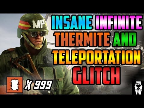 UNBELIEVABLE INFINITE THERMITE / FUZE CHARGES - NEW WALL BREACH METHOD (Rainbow six siege)