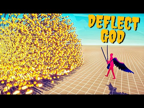 DEFLECT GOD⚔️ vs EVERY GOD ! - Totally Accurate Battle Simulator TABS