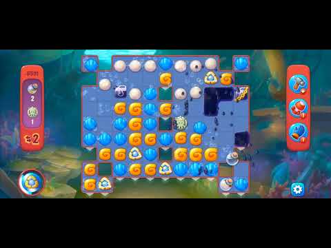 Fishdom Hard Level 8591 (with Torpedo)  @choraelmin