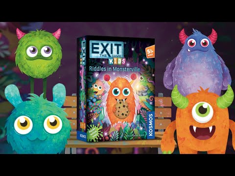 EXIT: The Game - Kids - Riddles in Monsterville