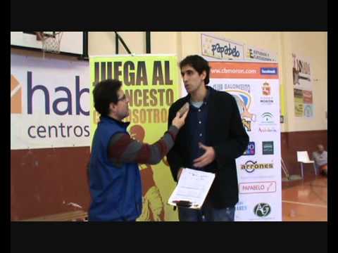 Entrevista a Carlos Díaz, entrenador del CB Morón
