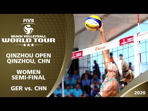 Women's Semi-Final: GER vs. CHN | 3* Qinzhou (CHN) - 2020 FIVB Beach Volleyball World Tour