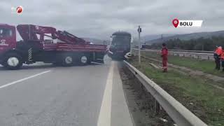 Otobüs Şoförünün Manevrası Faciayı Önledi O Anlar Kamerada