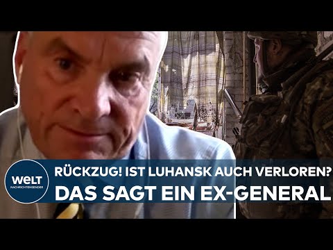 PUTINS KRIEG: Ukraine gibt Sjewjerodonezk auf! Ist damit Luhansk verloren? Das sagt ein Ex-General