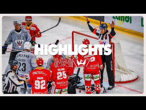 EHC Biel-Bienne vs. HC Fribourg-Gottéron 2:1 n.P - Game Highlights