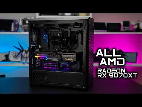 The BEST All AMD Gaming PC We Can Build Right Now! 9070 XT + 9800X3D