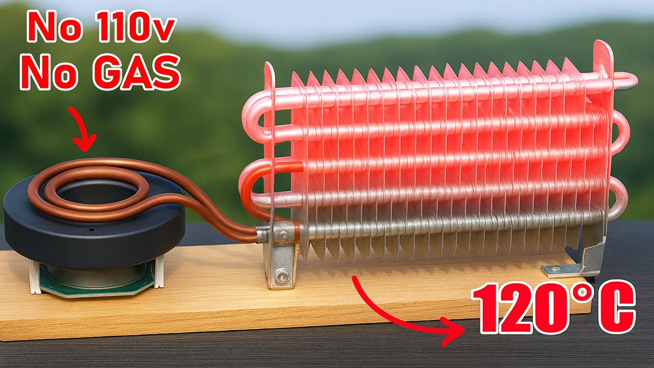 Free Heat FOREVER That Billions of People Don't Knows! 4 Alternative In The GAS Crisis