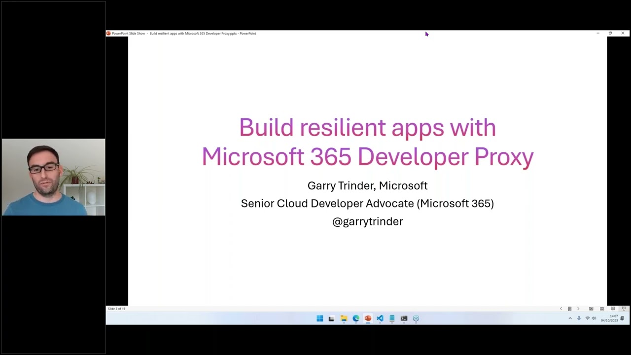 Build Resilient Apps with Microsoft 365 Developer Proxy