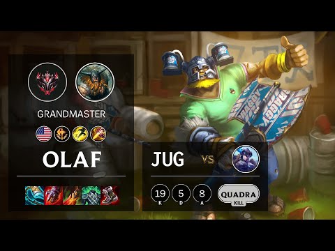 Olaf Jungle vs Sejuani - NA Grandmaster Patch 11.9