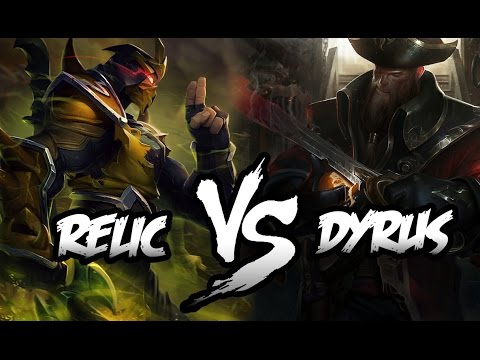 IFG Relic Shen vs Gangplank Dyrus | EvanRL Ezreal | Ranked Na | Temporada 7