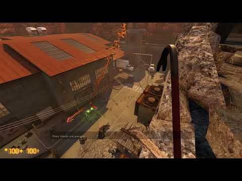 Black Mesa HECU vs XEN Warehouse Zone