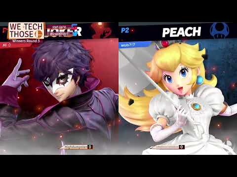 We Tech Those #105 Ultimate Arcadian Highdumpster (Joker) vs wubwubwubwubwubwubwub (Peach)