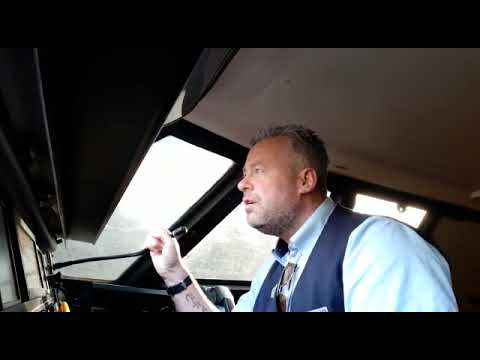 Speciaal kermisomroepbericht in trein naar Tilburg