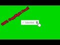 Animated Subscribe Button|Huge Green Screen Footage Pack #1(100% Copyright Free!!)