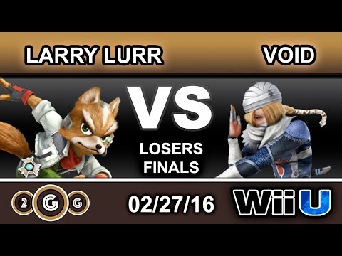 2GGT: EE Saga - #THE FAD | Larry Lurr (Fox) Vs. 2GG | VoiD (Sheik) Losers Finals - Smash Wii U
