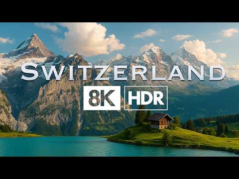 Best of Switzerland | 8K 60p HDR - Jungfrau Region, Rhine Falls, Lucerne & Matterhorn