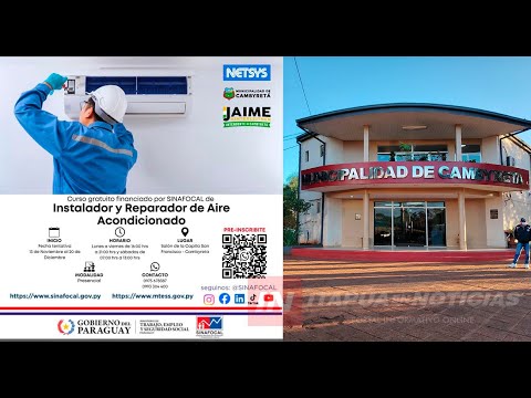 GRAN DEMANDA EN CURSO DE INSTALACIÓN DE AIRES EN CAMBYRETÁ