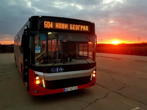GSP Linija 604 Novi Beograd /Blok 45/ ›  Preka Kaldrma