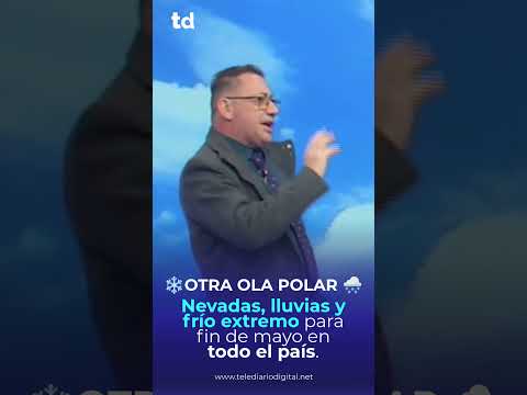 ❄️ ALERTA POR FRÍO Y NEVADAS 🌨️