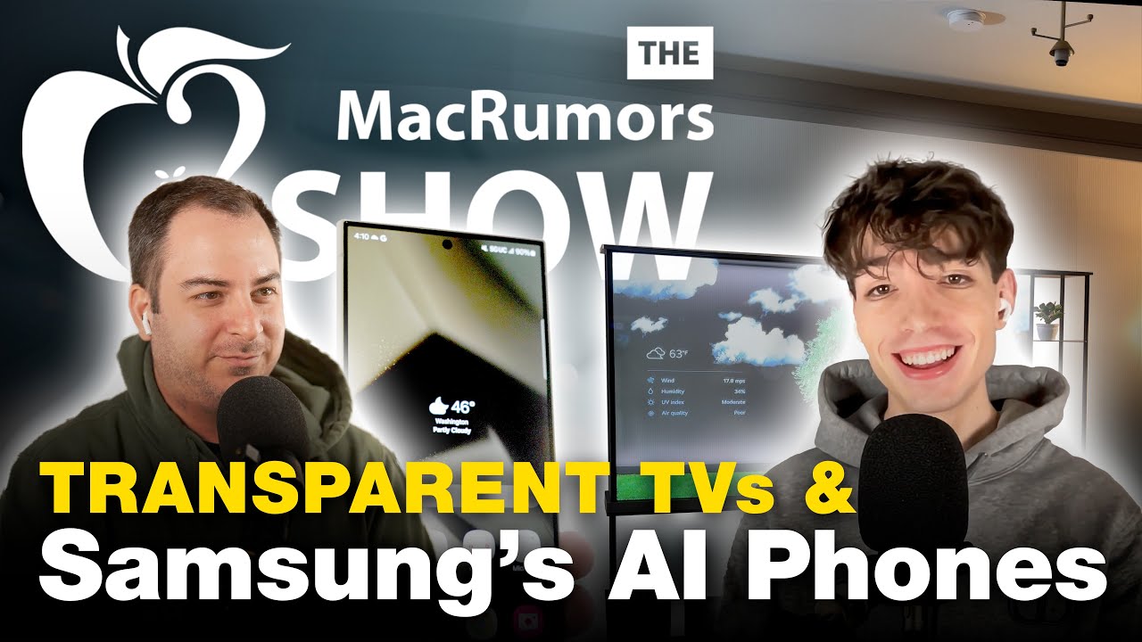 MacRumors ショー: Apple Vision Pro の予約注文、CES 2024、およびサムスンの新しい AI スマートフォン