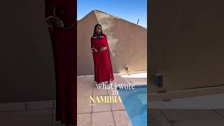 These looks were perfect for the 100 degree Namibian desert weather.