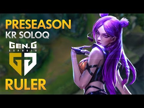 Preseason: Gen.G Ruler - Kai'Sa Bot Lane - KDA 21/6/5