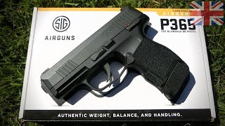 Video: Sig Sauer P365 4.5mm CO2 BBS Svart