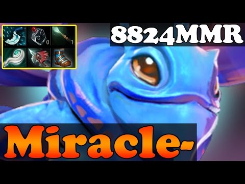 Dota 2 - Miracle- 8824MMR Plays Puck ROAD TO 9K MMR - Ranked Match Gameplay