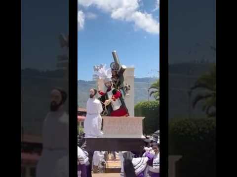 Procesión Viernes Santo en San Jerónimo Baja Verapaz #procesiones #semanasanta