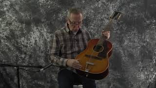 Video thumbnail for Used Guitar for Sale - 1967 Gibson B-25-12 string Guitar Pro Setup Cherry Burst Pro Setup by Lawman Guitars