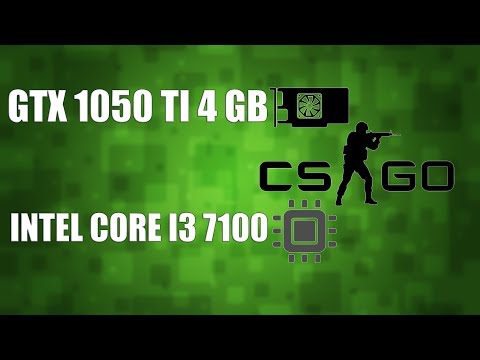 GTX 1050 TI И INTEL CORE I3 [CS GO] (FPS TEST)