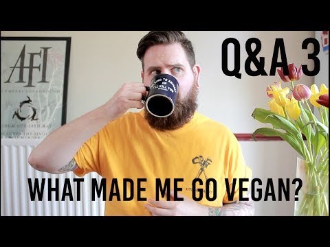 Q&A 3: Why I went Vegan & more