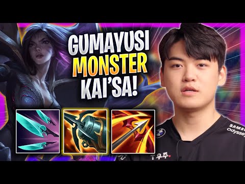 GUMAYUSI IS A MONSTER WITH KAI'SA! - T1 Gumayusi Plays Kai'sa ADC vs Xayah! | Season 2023