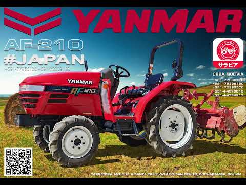 YANMAR AF-210, 4X4, HP25, CRS#10 TRACTOR AGRÍCOLA EMP -SARABIA, YANMAR CO.,LTD. COCHABAMBA - BOLIVIA