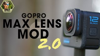 The NEW Max Lens Mod 2.0 | New Features for the GoPro Hero 12