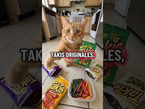 Nunca lo imaginé😂 #cat #humor #memes #gatos #comidas