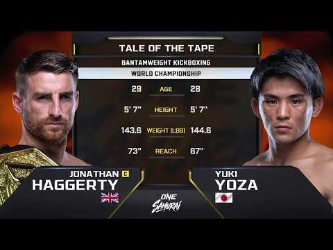 Jonathan Haggerty vs Yuki Yoza full fight