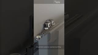 Video de SISTEMA GHOST DOOR SPECTRA CORREDIZO OCULTO