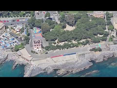 Landing in Genova (Genoa) Italy May 2024