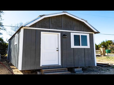 Amazing Stunning Fully Finished Robert Lee Shed Tiny House for Sale