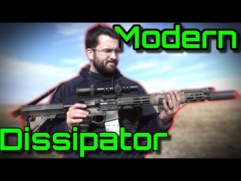 KAK industry flash can AR15 7.5 inches barrel testing review (reduce fireball and sound reduction)
