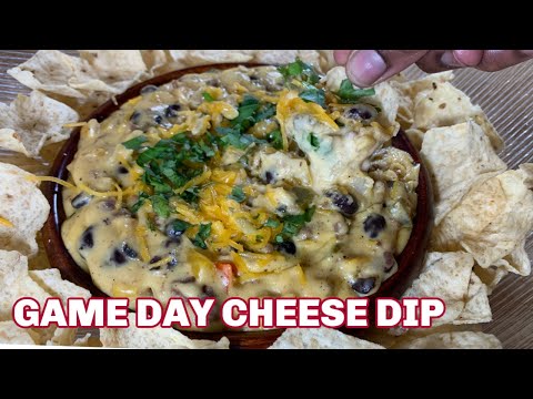 Easy Cheesy Dip Recipe - Creamy & Yummy Cheese Dip - Perfect For Gameday - A Superbowl Special