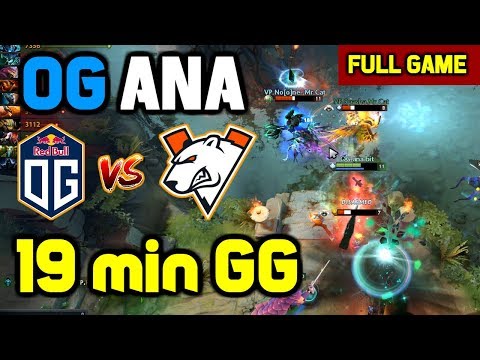 OMG! VP got totally destroyed by OG - Ana PA Big Crits POV full gameplay